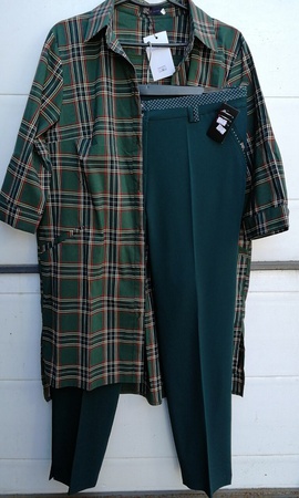 Рубашка туника+ брюки с шнурком