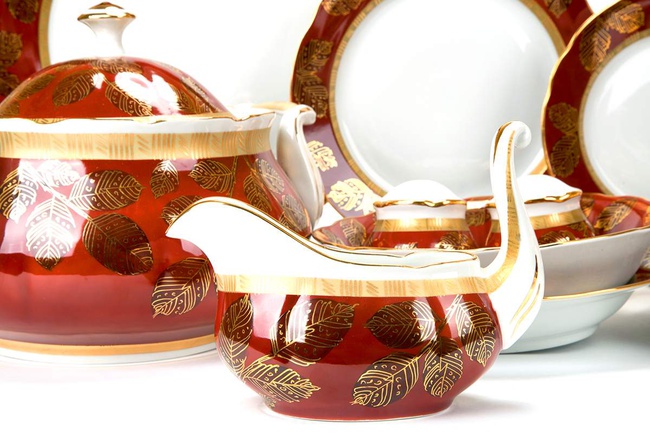 Сервиз столовый 34 предм. Старый сад (Аппетитный)