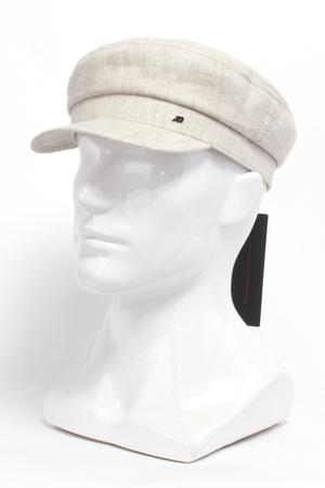 Кепка из льняной ткани 65816Н