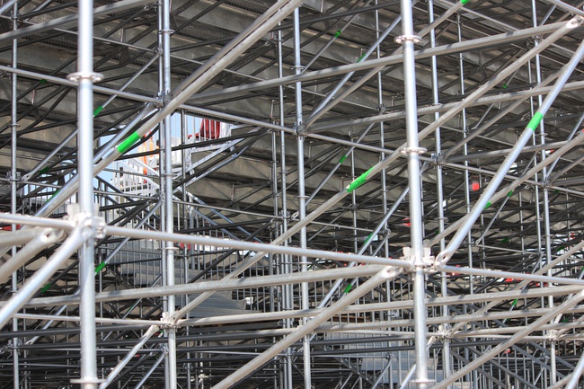 Tribün prefabrik ringlock iskele tribün