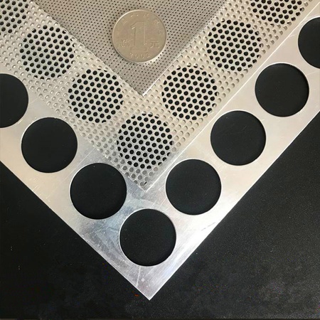 1060 aluminum plate round hole mesh board