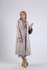 Women's maxi coat with a buckle. # 37