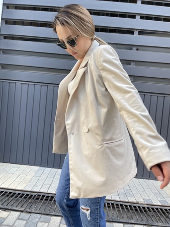 Пиджак Велюровый