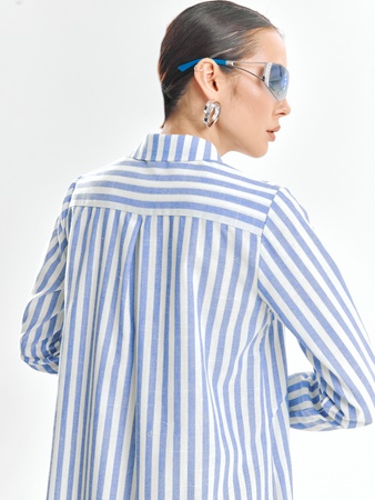 Женское платье-рубашка. 2024