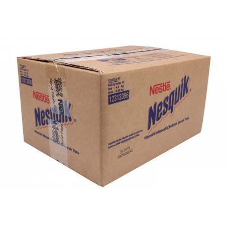 Порошок для шоколадного напитка Nestle Nesquik 420 г 1 коробка / 12 шт.