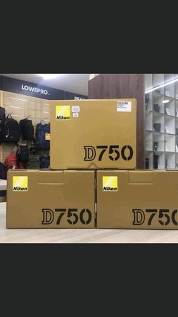 Полнокадровая цифровая зеркальная фотокамера Nikon D750 24,3 МП - черный (только корпус)