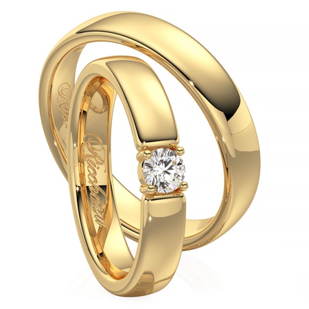 Обручальные кольца RS1