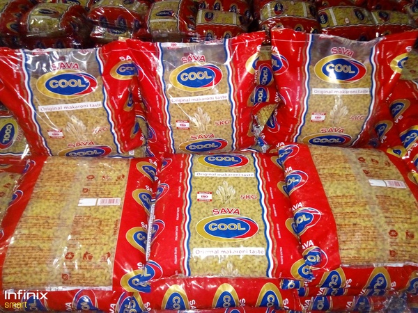 Short cut macaroni, 5 kg, Sava cool brand,All shapes Elbow, Vermicelli, penne
