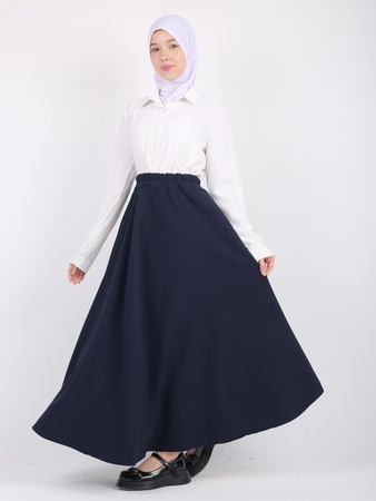 Юбка длинная базовая полусолнце