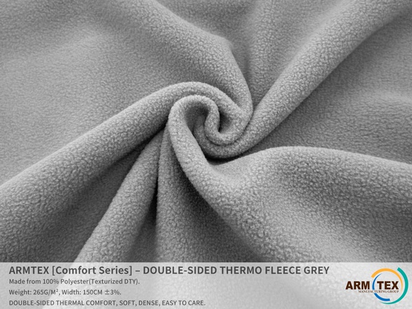 ARMTEX [Серия Комфорт] – Двусторонний Термофлис | OMI СЕРЫЙ