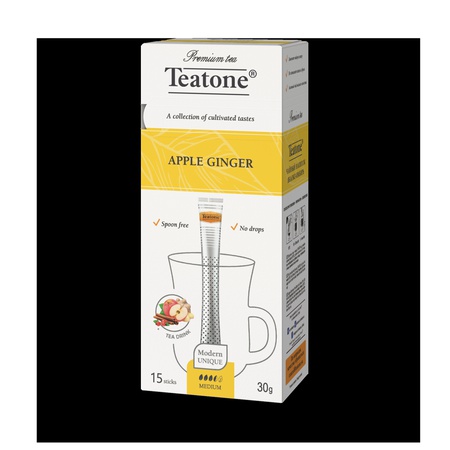 Teatone tea sticks. Black line-Indian, black with thyme, black with mint, Earl gray, black with tropical fruit aroma. Green line-green, green with jasmine aroma, green with mint. Herbal line-Hibiscus, Wild berries, Apple Ginger.