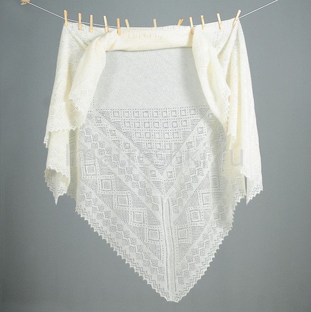 Оренбургский пуховый платок П2-150