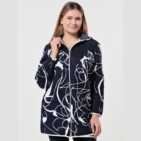 Women's cardigan Arina blue