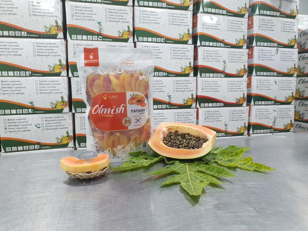 Kurutulmuş Papaya. OLMISH fabrikalarından kurutulmuş meyveler