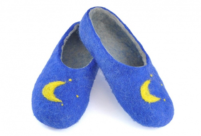 Войлочные тапочки «Ночь»