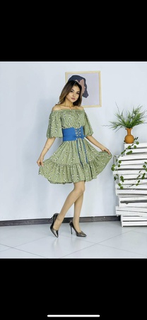 Платье крестьянка