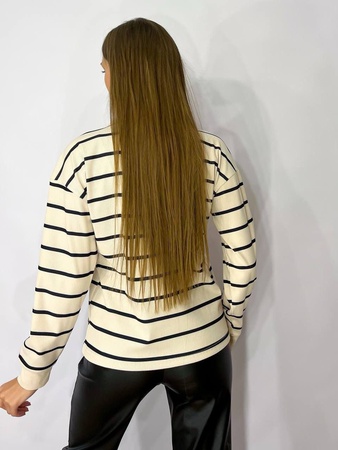 Поло в полоску