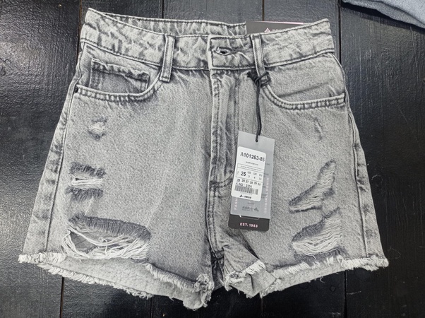 Женские шорты джинсовые