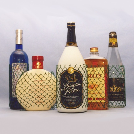 Сетка для защиты/декора бутылок