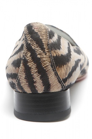 Тигровые туфли без каблука pf040