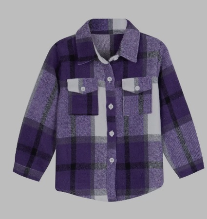 Рубашки детские, крупная клетка, фланель, опт