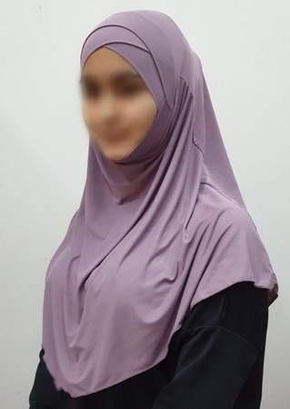 2ka! Bonnie with overlap + Khimar Egyptian Corner Fabric # California Price * 4.6 $ *