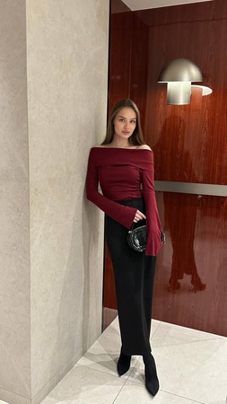 Лонгслив женский нарядный