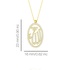 Even & Pétra 14 Ayar Altın Taşlı Allah Kolye