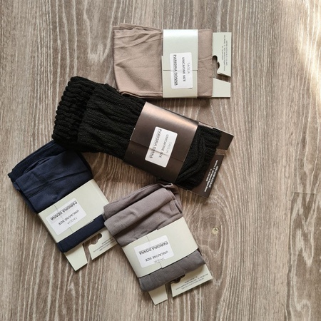 lot stock collant parisian leg warmies