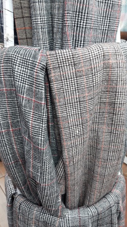 Tweed houndstooth pattern