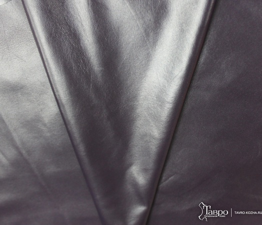 Овчина, наппа темно-фиолетовая.