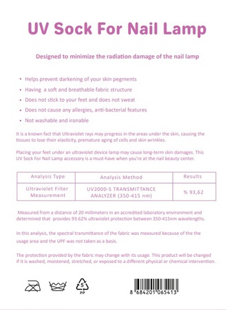 UV KORUMA OJE ÇORABI