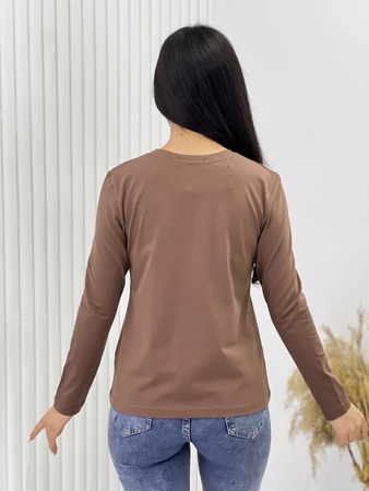 Лонгслив 074 кофе