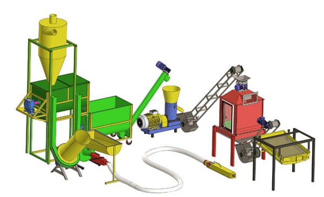 Feed pelletizing line Artmash