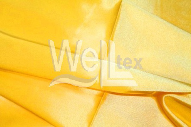 Streç saten sarı