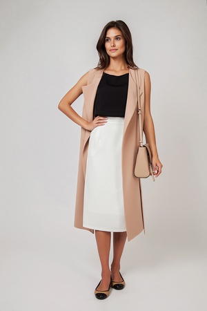 Юбка прямая миди