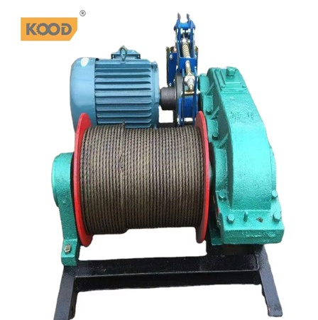 Hydraulische elektrische Ankerwinde Doppel-Trommel Seilwinde 1 Tonne 220-480V