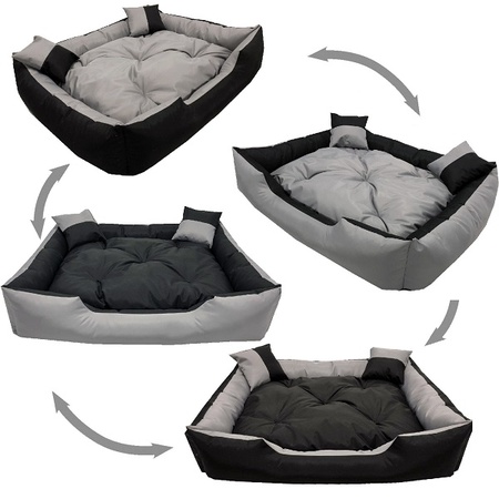 Кровать для собак с двумя бесплатными подушками
