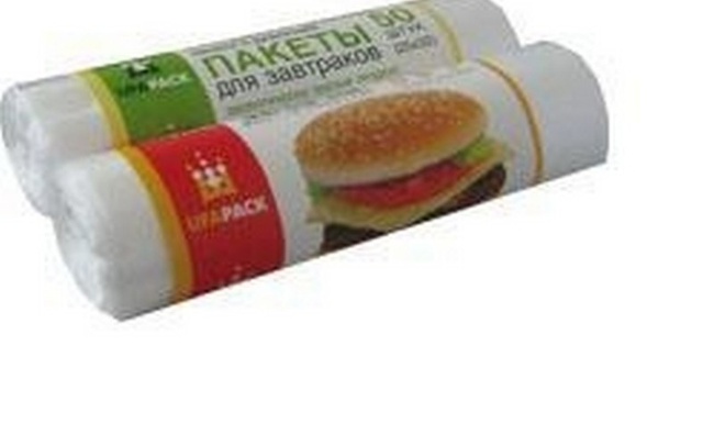 ПАКЕТЫ ДЛЯ ЗАВТРАКОВ «UFAPACK» 25Х32 СМ.