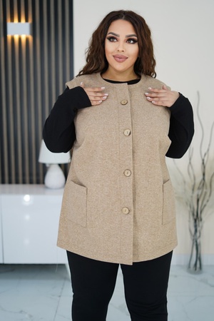 Alpaka yelek No. 9503/1