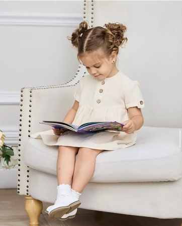 Муслиновое платье для девочек