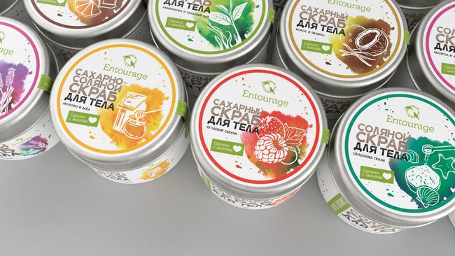 Скраб для тела 2 в 1