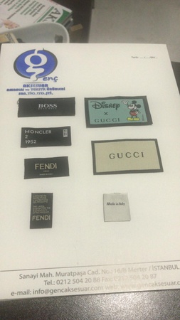 Бирка этикет