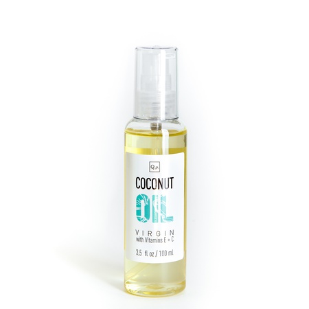 Кокосовое масло горячего отжима для лица и тела с витаминами Е + С 100 мл.