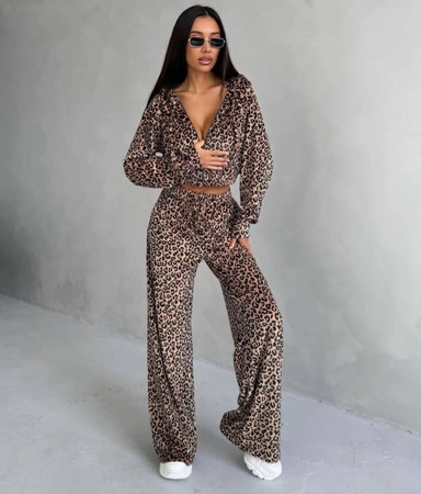 Женский спортивный костюм из велюра