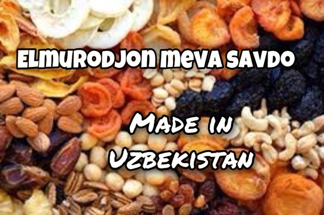 DRIED FRUITS, FRUITS AND VEGETABLES FROM UZBEKISTAN