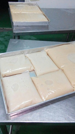 Vietnam. Frozen fruit, semi-finished productю