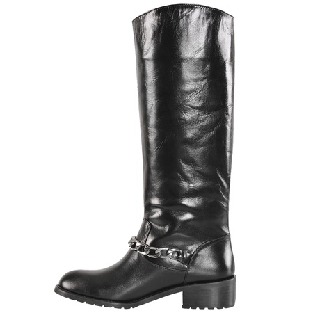 Сапоги женские, натуральная кожа <G915>