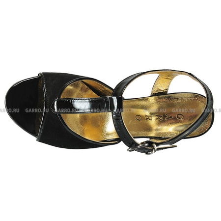 Туфли 7501 чёрные,натуральная замша