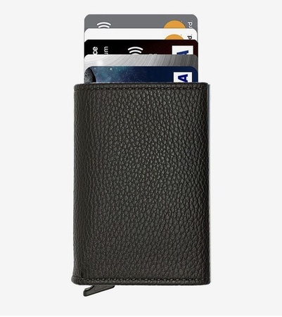 GENUINE LEATHER MECHANISM WALLET